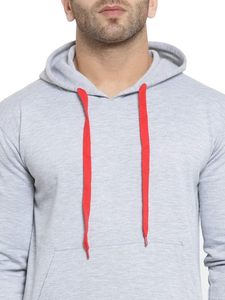 Sudadera con Capucha para Hombre, Estilo Moderno y Minimalista, con Aspecto Sólido y Comodidad de Algodón - Product Image 4
