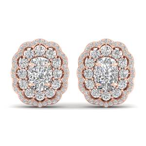 REYES คุณภาพสูง 925 เงินสเตอร์ลิง CVD HPHT แล็บโกรว์ไดมอนด์ต่างหูสำหรับผู้หญิงหรูหราของขวัญวันครบรอบเครื่องประดับชั้นดี - Product Image 4