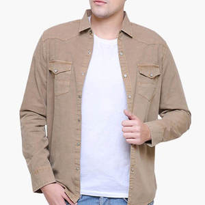 Jeans <b>Shirt</b> Casual <b>Button</b> Front Comfortable Fit for Everyday Fashion Travel Styling and Work Wear Use - Product Image 3