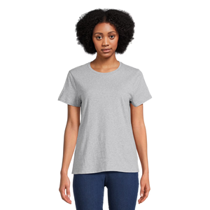 Camisetas de cuello redondo para mujer, diseño ajustado, último modelo, color sólido, tallas grandes, elegantes, diseño personalizado, camisetas de color sólido para mujer - Product Image 5