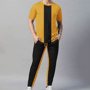 Venta al por mayor de chándal de algodón de peso pesado liso para hombre chándal personalizado gimnasio Jogger conjunto de dos piezas con capucha de talla grande ecológico - Product Image 1