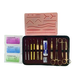 Kit de entrenamiento quirúrgico para cirujanos, juego de sutura de cirugía menor profesional, Kit de instrumentos quirúrgicos veterinarios, instrumentos médicos - Product Image 3