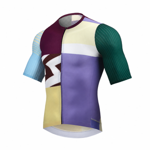 Jersey de Ciclismo para Hombre, Transpirable, de Secado Rápido, Corte Láser, Ajuste Delgado, Sublimación Digital Personalizada, Precio al por Mayor, Suministro Directo de Fábrica - Product Image 1