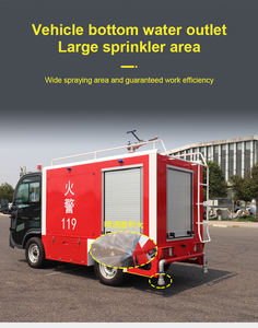 Camión <span class=keywords><strong>de</strong></span> <span class=keywords><strong>Bomberos</strong></span> <span class=keywords><strong>de</strong></span> Alta Presión BaiYi XF-15 con Sistema Hidráulico <span class=keywords><strong>Gigante</strong></span> - Product Image 2