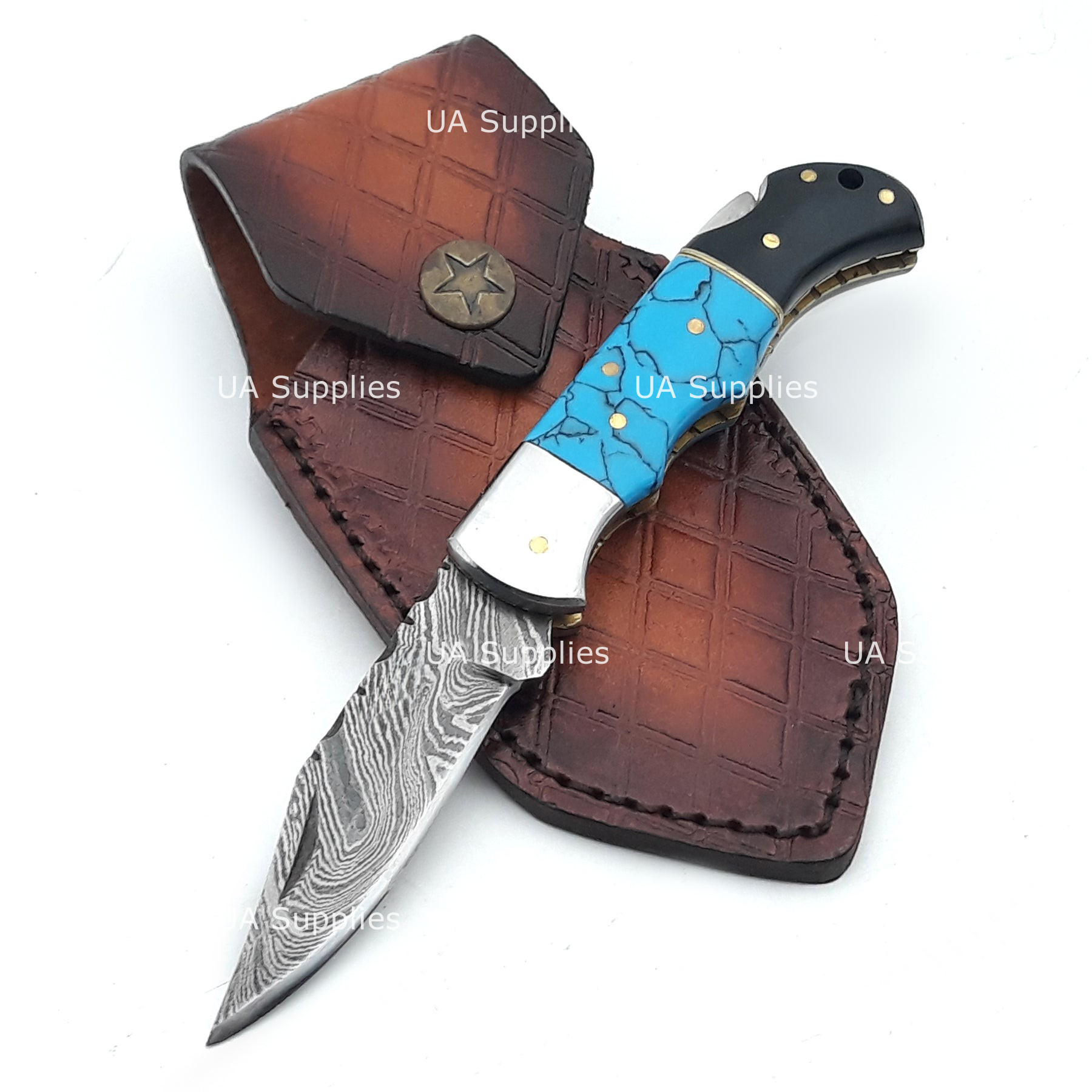 Turquoise Stone & Black
