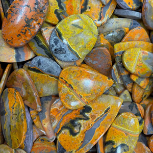 ขายส่งจำนวนมาก หินแจสเปอร์บัมเบิลบีธรรมชาติคุณภาพสูง ทุกขนาด รูปทรงผสม สำหรับทำเครื่องประดับ - Product Image 1