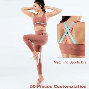 POWER PUNCH Concevez vos propres leggings de sport avec poche, compression, taille haute, respirant, sans couture, en spandex/polyester pour femmes - Product Image 4