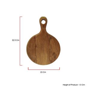 Tableau d'affichage de service en bois de manguier moderne de taille personnalisée Planche à découper naturelle fabriquée à la main pour la cuisine, les restaurants et la maison - Product Image 6