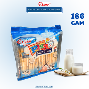 Sampling Service| Unique Tasty Milk Stick <b>Biscuits</b> 186g Butter Flavor Sweet Snack ODM Vietnam Factory Direct - Product Image 4