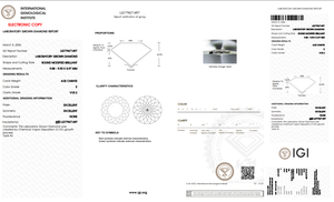 Anillo de compromiso personalizado con diamante cultivado en laboratorio de 4.02 quilates, corte flor portugués, E VVS2, estilo antiguo, corte cojín brillante, acabado pulido 10/10 - Product Image 2
