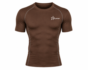 Haut de compression pour homme de haute qualité à séchage rapide, vêtement de sport léger pour la course à pied et l'entraînement en salle de sport, prix de gros - Product Image 1