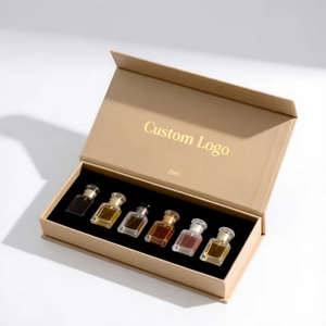 Hot Sell Magnetic <b>Gift</b> Paper <b>Box</b> Custom Design 10Ml <b>Small</b> Perfume Sample <b>Box</b> With Insert - Product Image 1