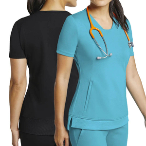 Nouvel Arrivage : Ensembles d'uniformes médicaux respirants et à séchage rapide, unisexes, 2026, avec logo personnalisé, en toile, pour hôpitaux et infirmières (Robes, Jupes, Tenues) - Product Image 1