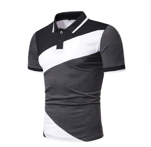 Chemises polo pour hommes, Dry-Fit, 100% coton, respirantes, t-shirts en maille imprimés, légers, manches courtes, chemises polo pour hommes - Product Image 3
