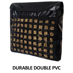 Customized Brand Ultra-<b>Slow</b> Open Polyester Hay Bag <b>Feeder</b> <b>Horses</b> 50x20x40cm 90% Less Hay Waste Extended Grazing Time - Product Image 2