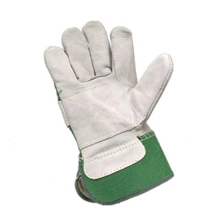 Guantes de trabajo canadienses de piel de vacuno de primera calidad, protección para las manos, suaves y cómodos, para trabajos pesados - Product Image 5