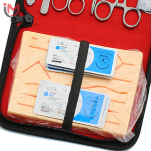 Kit de pratique de suture chirurgicale pour étudiants en médecine avec coussin de suture, instruments de formation à la suture, services OEM - Product Image 6