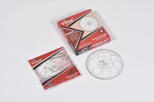 Ensemble rapporteur et règle graduée le plus vendu pour les élèves, idéal pour le dessin géométrique et l'utilisation au bureau, disponible à prix réduit - Product Image 3