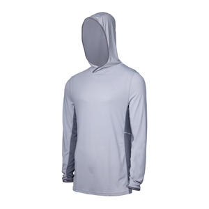 Chemises de pêche imperméables à capuche pour hommes, manches longues, protection UV UPF 50, séchage rapide, respirantes, pour l'extérieur - Product Image 2