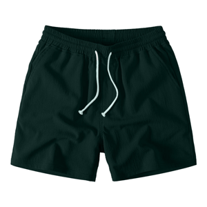 Pantalones Cortos Deportivos Casuales para Hombre, de Color Sólido, Secado Rápido, Cintura Elástica con Cordón Ajustable - Product Image 6
