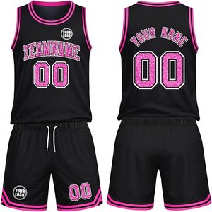 Pantalones Cortos de Baloncesto Personalizados para Hombres, Mujeres, Jóvenes y Niños, Uniforme de Baloncesto Universitario, Jersey de Práctica con Nombre, Número y Logotipo Impresos - Product Image 3
