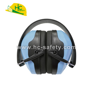HC708 Kids Foldable Noise Blocking Safety Earmuffs Compact Design Comfortable PVC Pads CE ANSI Standards Certified - Product Image 4