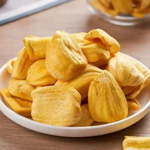 Tropical Crunch VF Dried Jackfruit Vacuum Fried Fruit Chips for Bulk Wholesale Distribution - Product Image 1