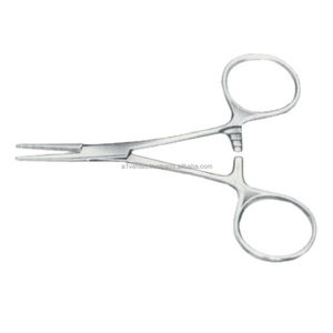 Pinzas Quirúrgicas Rectas y Curvas A-1 VERITAS Hartmane-Arteryy de 10 cm, de Acero Inoxidable, Reutilizables, Juego de Instrumentos Quirúrgicos |   Portaagujas Alto - Product Image 4