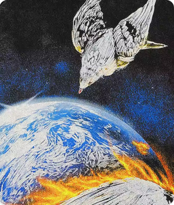 T-shirts imprimés décontractés pour hommes, coupe classique, 100 % coton épais de haute qualité, style streetwear, vente en gros - Product Image 4