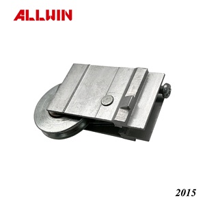 Adjustable Stainless Steel Patio Door Roller Modern Design Nylon <b>Sliding</b> Glass for Hotels-<b>Plastic</b> PULLEY for Windows - Product Image 4