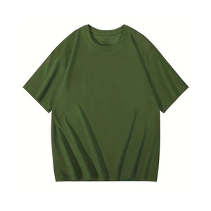 Camiseta <span class=keywords><strong>Negra</strong></span> Extra Grande para Hombre, Cuello Redondo, Algodón Premium, Corte Holgado, Estilo Urbano Informal, <span class=keywords><strong>Ropa</strong></span> de Calle - Product Image 6