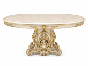 Elegant Heavy Handcrafted Teak <b>Wood</b> <b>Dining</b> <b>Table</b> & Chair Set 10 Seater Oval <b>Dining</b> <b>Table</b> with Italian Style <b>Dining</b> Chairs Set US - Product Image 3