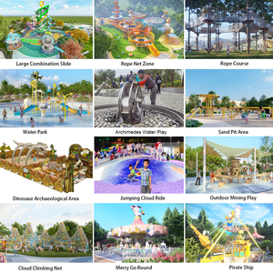 Parc <span class=keywords><strong>de</strong></span> loisirs familial en plein air 2026 sur le thème <span class=keywords><strong>de</strong></span> la crème glacée <span class=keywords><strong>avec</strong></span> grand toboggan, <span class=keywords><strong>filet</strong></span> d'escalade et manège nuage sauteur - Product Image 6