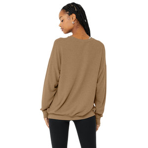 <b>Top</b> Selling Women Long Sleeve Oversized T-Shirt Casual Outdoor Wear Plus Size Solid color Heavyweight T-Shirts - Product Image 6