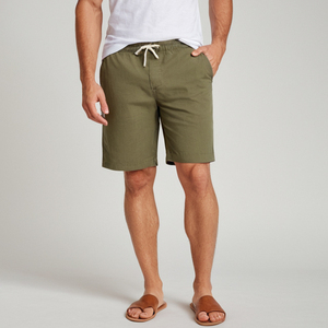 Men's Casual Twill Cotton <b>Canvas</b> Shorts Quick Dry Breathable Mid Waist <b>Plain</b> Dyed Short Pants Plus Size Custom-Made Ready Stock - Product Image 5