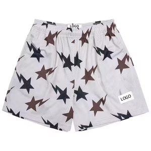 Custom Logo Men's Sublimation Print Shorts Quick Dry Elastic Waist Casual Sport Short <b>Pants</b> Tie Dye Pattern <b>Mesh</b> Fabric - Product Image 5