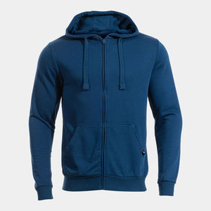 เสื้อฮู้ดออกกำลังกายผู้ชายขายส่ง สไตล์ Athleisure ซิปหน้า ทรงหลวม ผ้าโพลีเอสเตอร์ผสมคอตตอน เสื้อจั๊มเปอร์ออกกำลังกายสำหรับฤดูใบไม้ร่วง - Product Image 1