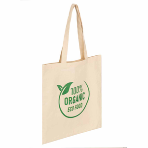 Sac fourre-tout en toile à motif géométrique, écologique et bio, avec poignée en sangle PP, taille moyenne, fermeture éclair, pour les courses - Product Image 2