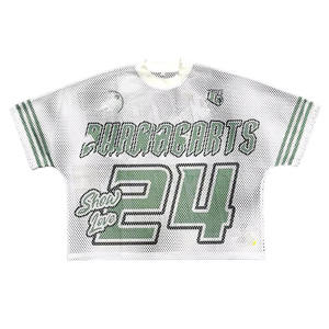 Camiseta de Fútbol Americano Extra Grande Hecha a Medida, Diseño por Sublimación, Estilo Urbano Informal Retro - Product Image 2