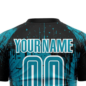 Maillot de sport pour homme grande taille, imprimé haute qualité, respirant, à manches courtes, nouveau design, personnalisable, durable, séchage rapide, doux - Product Image 5