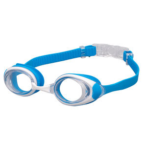 Custom Label Anti-fog Adjustable Silicone Headband <b>Swimming</b> Goggles with Replaceable Nose Clip - Product Image 4