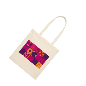 Wholesale Personalized 100% Cotton Canvas Printed <b>Bags</b> Custom Logo Silk Screen Printing Shoulder Handle <b>bag</b> - Product Image 2