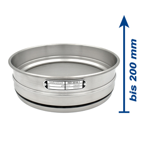 Setaccio di analisi Ø 315 / 55 mm con altezza interna modificata fino a 200 mm - Product Image 1