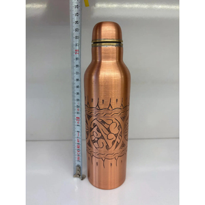Botella de Agua de Cobre Puro de Alta Calidad, Empaque Premium, Varios Estilos para Bebidas, Mayorista Directo de la India - Product Image 4