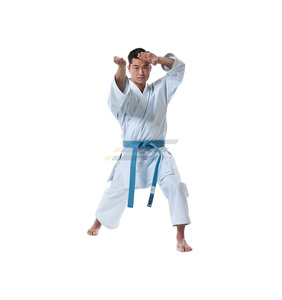 ชุดยูโดแบบขายส่งสำหรับทุกเพศทุกวัย สไตล์ MMA คาราเต้ เคนโด ได้รับการรับรองจาก WKF พร้อมโลโก้สั่งทำพิเศษ ระบายอากาศได้ดี แห้งเร็ว ผลิตจากผ้าฝ้าย 100% - Product Image 1