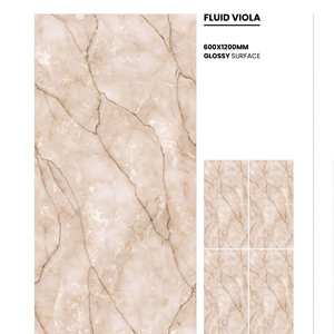 Baldosas de Porcelana Brillante de Alta Gama 60x120cm 600x1200mm 24x48 Pulgadas, Pisos de Lujo para Interiores Comerciales - Product Image 1