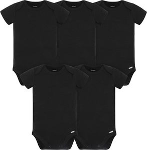 Body de Bebé Unisex con Patrón Sólido para Otoño, Manga Larga, Cierre con Botones a Presión de Bambú, 0-3 Meses, Venta al por Mayor, Suave para Recién Nacidos - Product Image 1