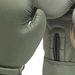 Gants de boxe MMA en cuir personnalisés avec logo, à doigts entiers, fermeture auto-agrippante, imperméables - Product Image 5