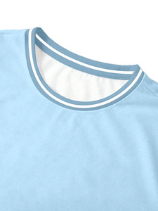 Summer 2026 Women Loose Casual American Football Jersey Digital Pattern Round Neck Short Sleeve <b>T</b> Shirt Trendy Ball Suit Top - Product Image 4