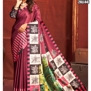 Sari traditionnel en crêpe jaune Devangana Malai pour Diwali et mariage d'été - Sans plis et anti-humidité - Product Image 1